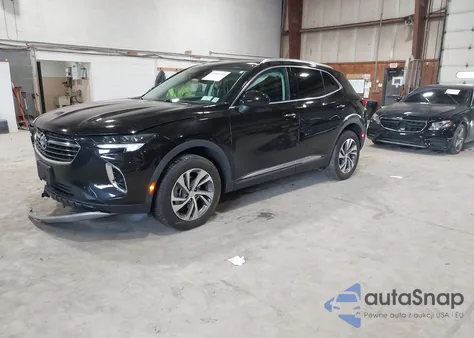 2021 Buick Envision Awd Essence из США, поврежденный, VIN LRBFZPR43MD107877